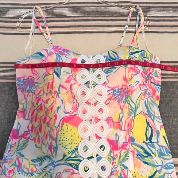 LILLY PULITZER | 14 | Padded Bust | Adjustable Straps | PEEKABOO back! - Picture 5 of 16